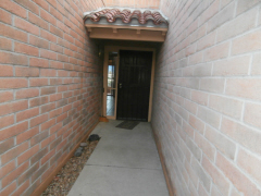 Front outside entry